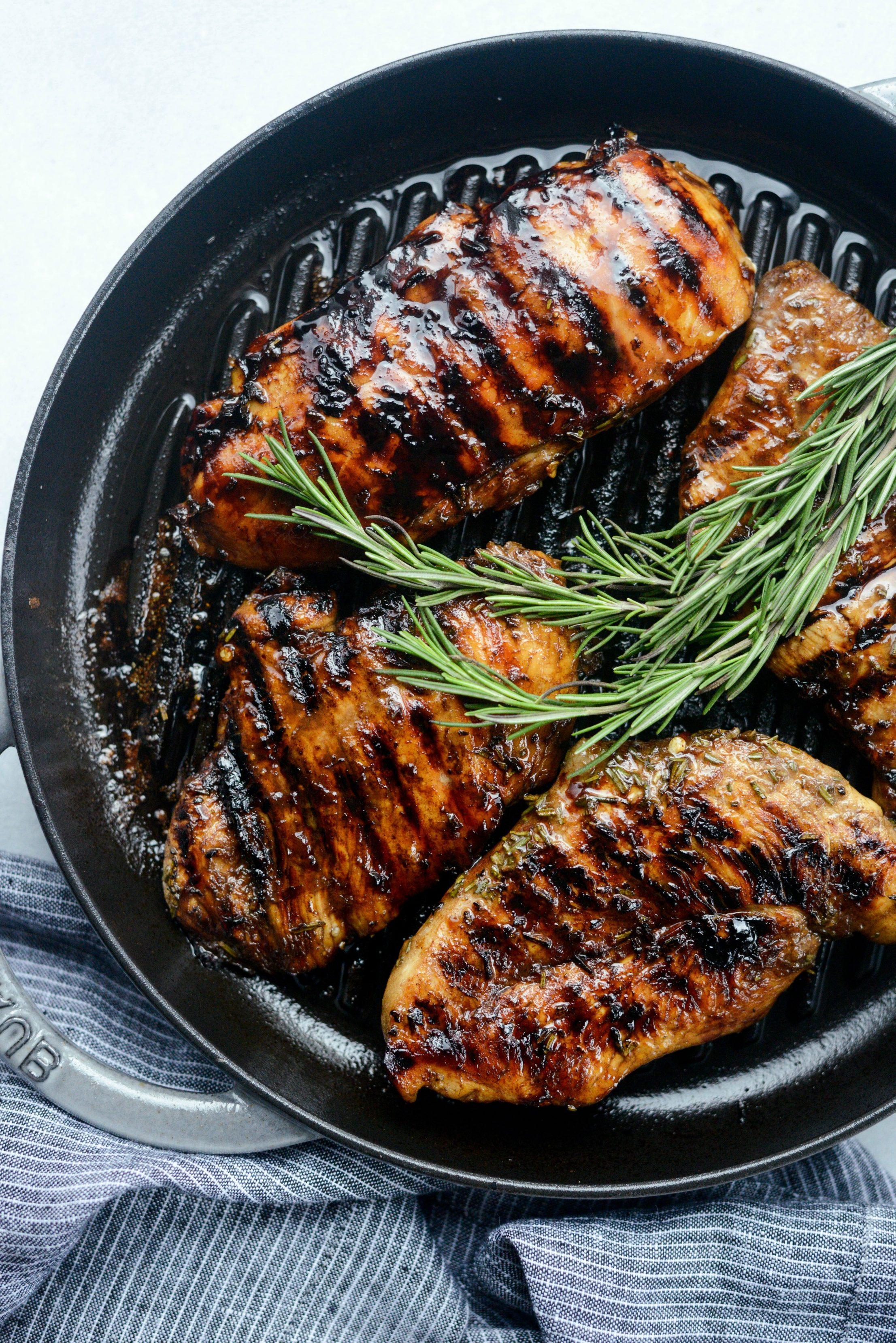 Flavorful and Healthy Dinner: Grilled Rosemary Chicken with Roasted⁣ Vegetables