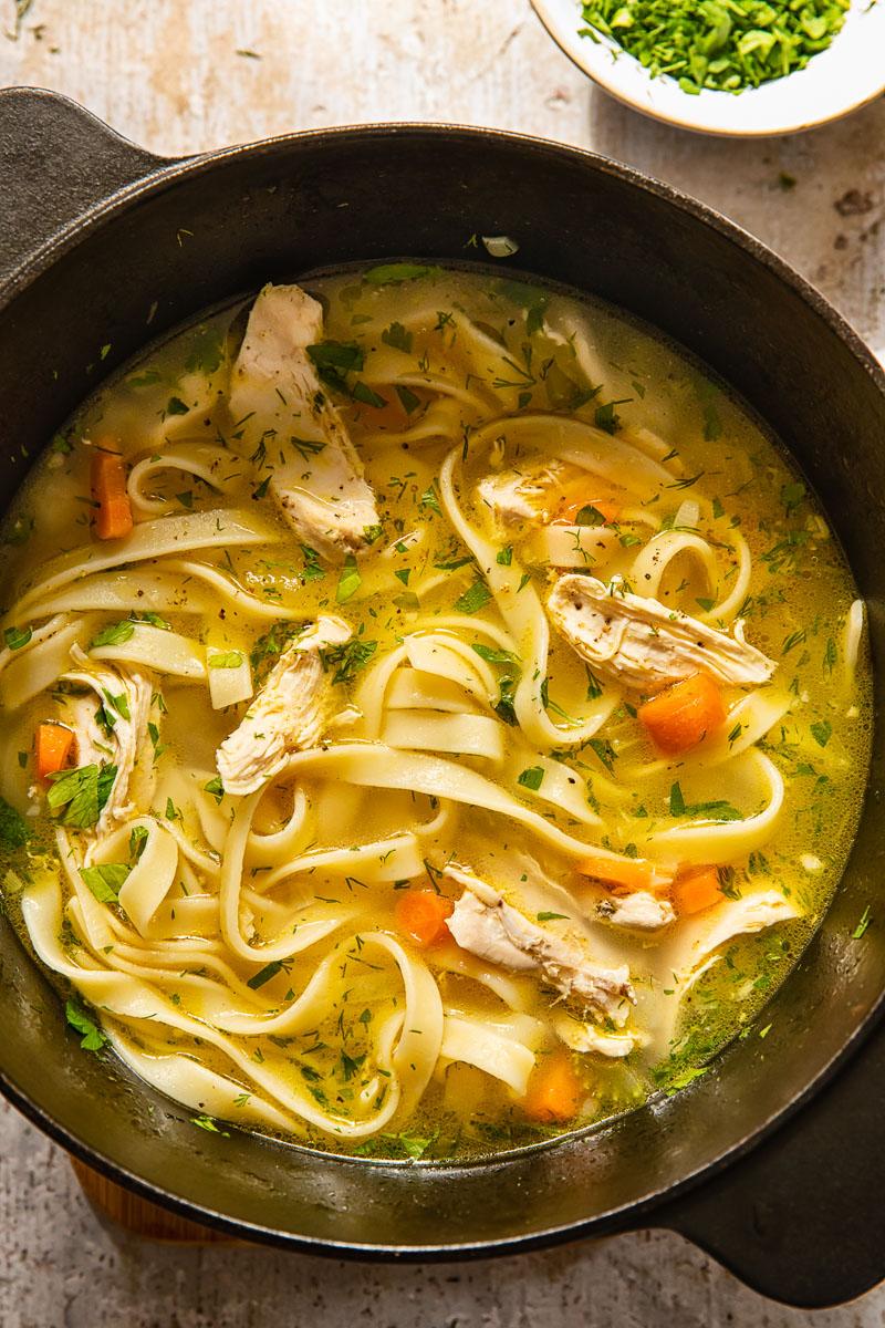 Classic⁣ Comfort: Homemade Chicken Noodle Soup ‍that Warms the Soul