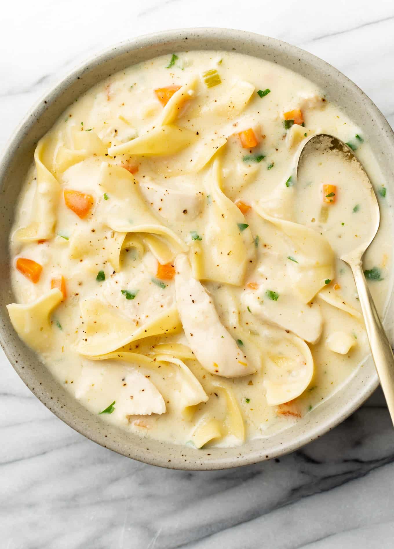 Creamy Chicken Noodle Soup: Comfort in Every Spoonful