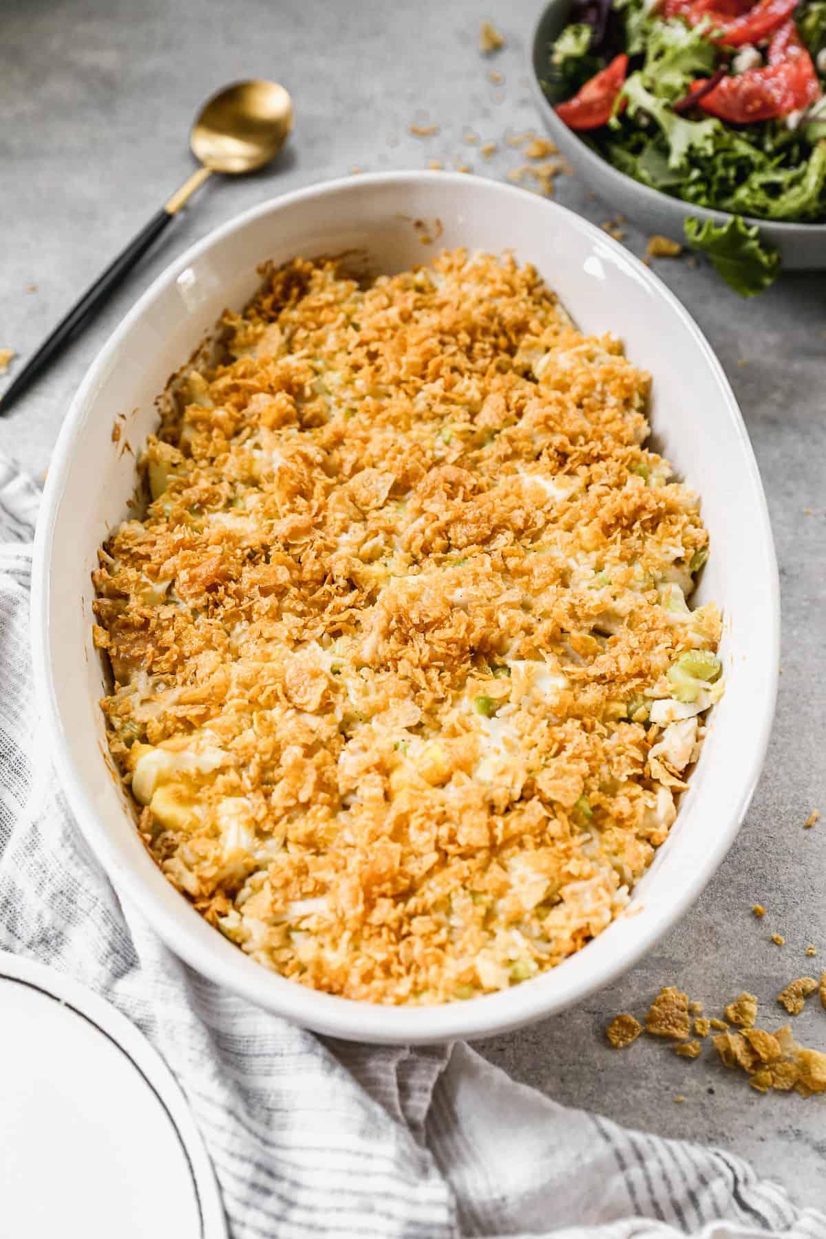 One-Pot Creamy Chicken and Rice Casserole